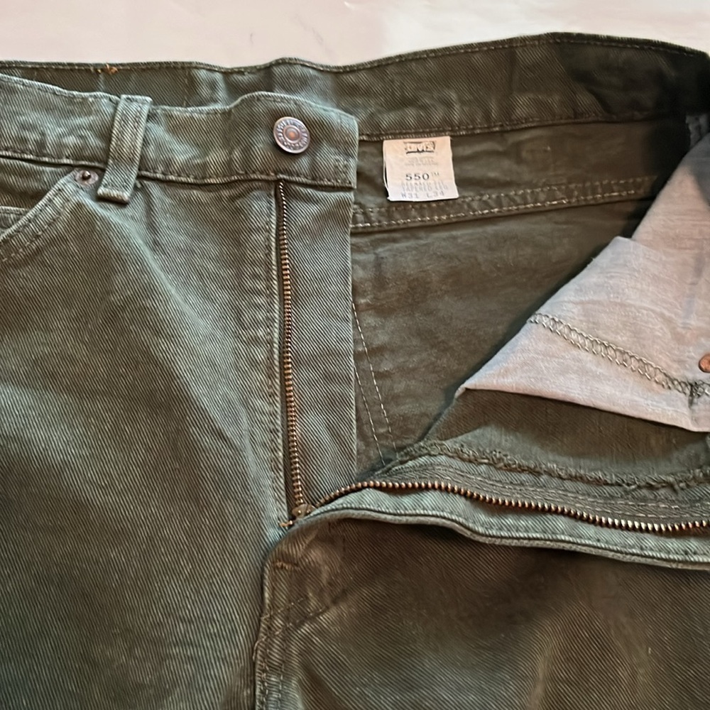Vintage Levi’s 550 Relaxed Fit Tapered Leg Size 31 x 34 - Picture 16 of 16